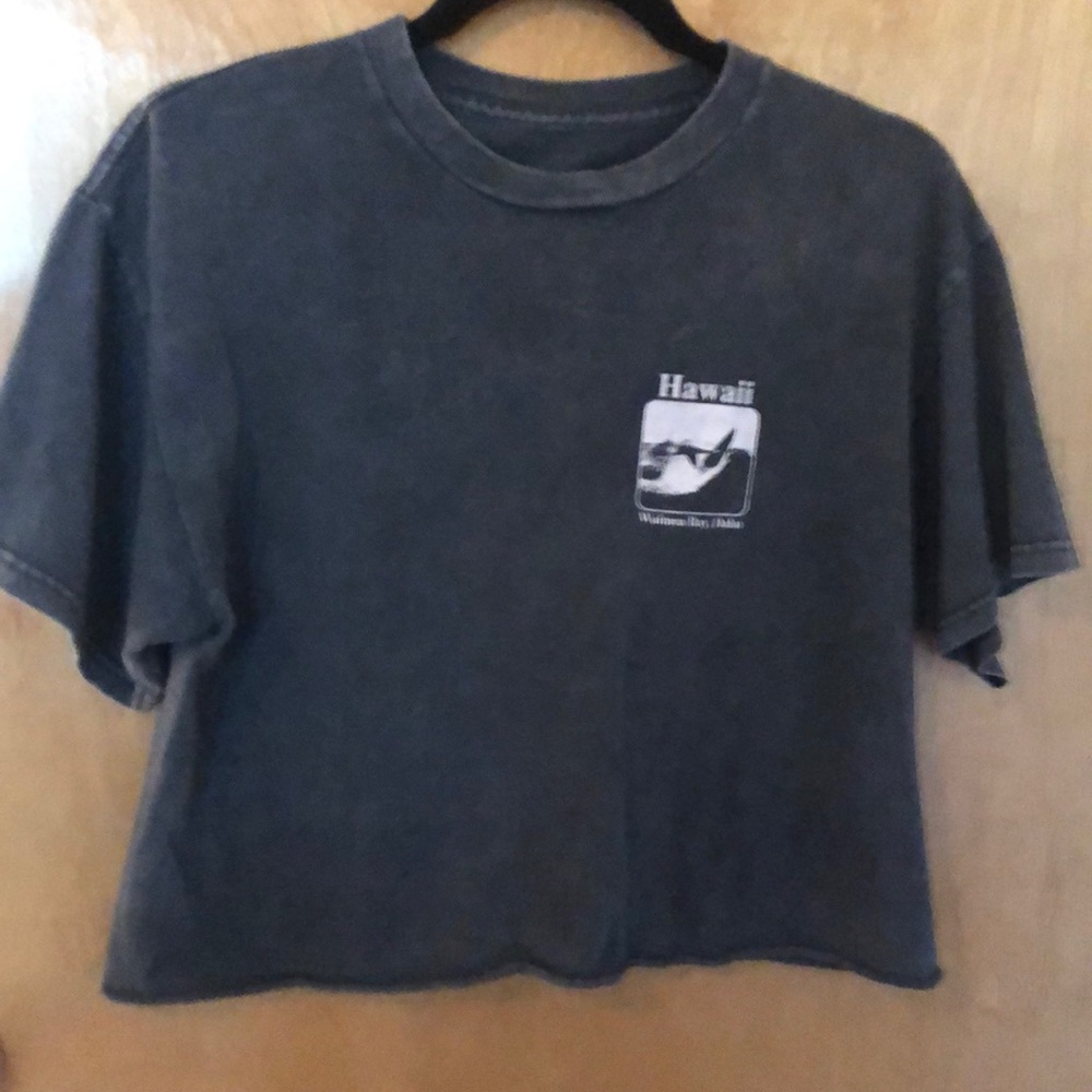 Brady Melville Hawaii cropped t-shirt